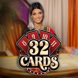 32 Cards slot icon by Ezugi, available at Hugo Casino