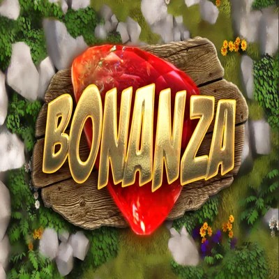 Bonanza slot logo by Big Time Gaming at Hugo Casino