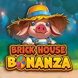 Brick House Bonanza slot icon by Pragmatic Play, available at Hugo Casino