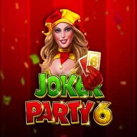 Joker Party 6 logo by Greentube Hugo Casino