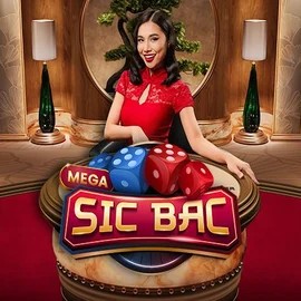 Mega Sic Bac slot visual from Pragmatic Play available on hugocasinoo.pl