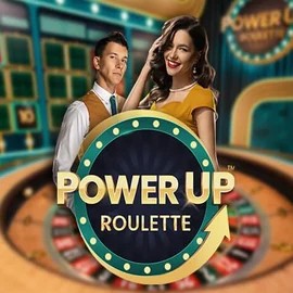 PowerUP Roulette logo by Pragmatic Play Hugo Casino