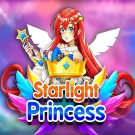 Starlight Princess logo by Pragmatic Play at Hugo Casino